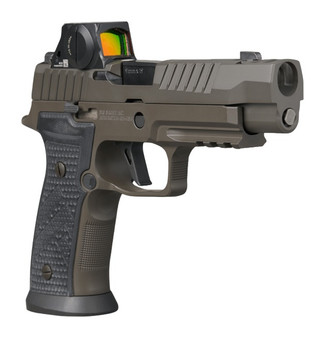 Sig Sauer 320AXGF9LEGIONRXSL10 P320 AXG Legion w/Optic 9mm Luger 10+1 3.90" Legion Gray Cerakote Stainless Steel Ported Slide w/Sig ROMEO-X SIG-LOC Pro, Legion Gray Cerakote Stainless Steel Frame w/Pi
