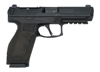 Langdon Tactical Tech VP9A1FHPRDMWC HK VP9A1F  Full Size Frame 9mm Luger 17+1 4.53" Black Nitride Polygonal Rifled Barrel, Black Nitride Optic Ready/Serrated Slide, Black Polymer Frame w/Picatinny Rai
