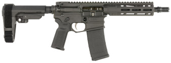 Cobalt Kinetics CKPROLITE30075BLK Pro Lite  300 Blackout 30+1 7.50" Black Melonite Barrel, Black Aluminum Receiver w/Picatinny Rail, Black Polymer SB Tactical SBA3 Brace, Black Polymer Grip
