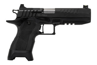 Oa Defense  2311  Full Size 9mm Luger 17+1 5" Stainless Barrel, Black Steel Optic Ready/Serrated Slide, Black Aluminum Frame w/Picatinny Rail, Black Polymer Grip, Ambidextrous