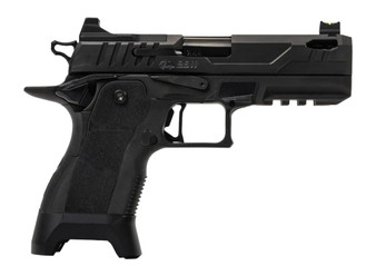 Oa Defense  2311 Pro w/Plus Kit Compact Frame 9mm Luger 17+1 4.25" Black DLC Black Steel Optic Ready/Serrated Slide, Black Aluminum Frame w/Picatinny Rail, Black Polymer Grip, Ambidextrous