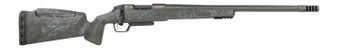 Fierce Firearms RIVTCX25CM22DGM CT Rival XP 2.0 25 Creedmoor 3+1 22" Carbon Fiber Match Grade Threaded Barrel, Distressed Gray Titanium Drilled & Tapped Receiver, Carbon Matrix Push Button Adj Cheek P