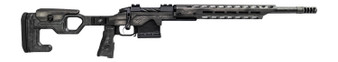 Fierce Firearms REPMT22CM18DG Reaper MTN 2.0 22 Creedmoor 3+1 18" Carbon Fiber Match Grade Threaded Barrel, Distressed Gray Cerakote Titanium Drilled & Tapped Receiver, M-LOK Handguard, Magnesium Fold