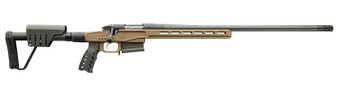Bergara Rifles BPR3722CM Premier MgLite Full Size 22 Creedmoor 5+1 20" Carbon Fiber CURE Carbon Fiber Barrel, Graphite Black Cerakote Steel Receiver, Flat Dark Earth XLR  Folding Chassis