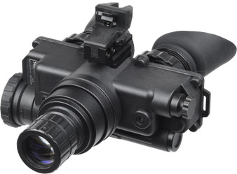 AGM Global Vision 12W7P122154211 Wolf-7 PRO NW1 Night Vision Goggles Black 1x 27mm, Generation 2+ Level 1, 45-54 lp/mm Resolution, White Filter