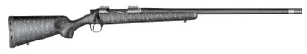 Christensen Arms CA10268315331 Summit TI  Full Size 7mm Rem Mag 3+1, 26" Natural Titanium Steel Threaded Barrel, Natural Titanium Aluminum Receiver, Black w/Gray Webbing Fixed Sporter Stock