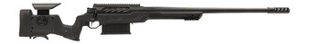 Cadex Inc CDXBMGQUA5029HI20I1J5N BMG Quake  50 BMG 3+1 29" Black DLC Match Grade Threaded Barrel, Black Cerakote Receiver w/Picatinny Rail, Adj Cheek Piece & LOP Black Polymer Stock