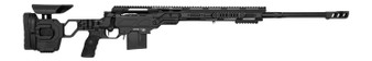 Cadex Inc CDX30LITE30824BR20I2F1 CDX-30 Lite 308 Win 10+1 24" Black DLC Fluted Threaded Barrel, Black Cerakote Receiver w/Picatinny Rail, M-LOK Handguard, Adjustable Folding Black Buttstock, Black Pol