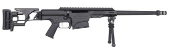 Barrett 19972 MRAD Covert 6.5 Creedmoor 10+1 17" Black Match Grade Fluted Barrel, Black Cerakote Aluminum Receiver w/Picatinny Rail, M-LOK Handguard, Side Folding w/Adj Comb Black Polymer Stock, Black