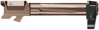 Radian Weapons R0843 Ramjet & Afterburner Combo 9mm Luger Compatible w/Glock 43, Bronze Stainless Steel