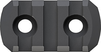 Magpul MAG580BLK M-LOK Aluminum Rail 3 Slots  Black
