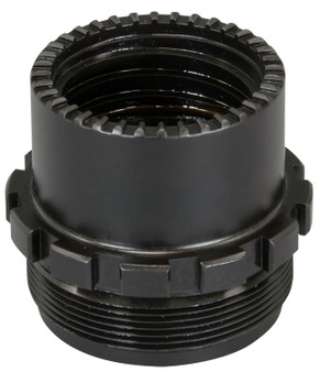 Yankee Hill 3060 Phantom QD Adapter 1-3/8"-24 tpi, Black Stainless Steel