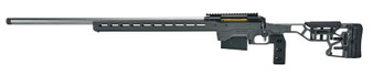 Savage Arms 57703 110 Elite Precision 6.5 Creedmoor 10+1 26" Matte Stainless, Matte Black Rec, Gray Cerakote Adjustable MDT ACC Aluminum Chassis Stock, Left Hand (MB Not Included)