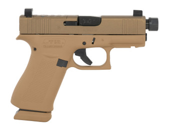Glock UX4350204NR15ORBOTN G43X 9mm Luger 15+1 3.41" Steel Serrated Slide Ambidextrous