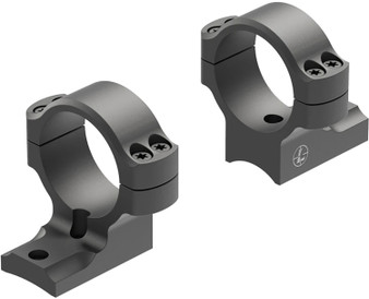 Leupold 177159 BackCountry  Black 7075 T-6 Aluminum 30mm Tube Medium Fits Weatherby Mark V 6 Lug