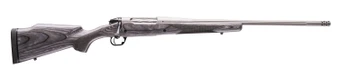 Bergara Rifles BPR40-308 Premier Platinum Stalker Full Size 308 Win 20" 5+1 Titanium Cerakote Fluted Threaded Barrel, Titanium Cerakote Stainless Steel Drilled & Tapped Receiver, Gray Pepper Fixed Mon
