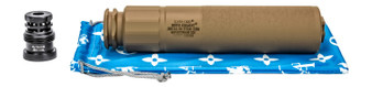Griffin Armament GAET3FDEAM-W Explorr 300 Blackout Flat Dark Earth Stainless Steel/Nickel 5/8"x24