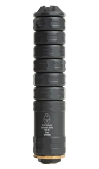 Jk Armament JK155RPX9K RPX 155 9mm 1.55" Black Aluminum/Titanium 1/2"x28