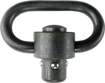 GROVTEC SINGLE HD PUSH BUTTON - SWIVEL BLACK 1 1/4" 1-PACK