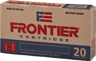 FRONTIER 223 REM 55GR FMJ - 20RD 25BX/CS
