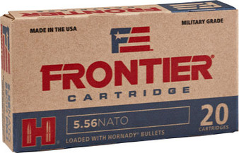 FRONTIER 5.56x45 55GR FMJ - 20RD 25BX/CS