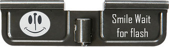 BATTLE ARMS LASER ENGRAVED - DUST COVER SMILE WAIT FR FLASH