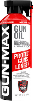 REAL AVID GUN MAX GUN OIL - 12 OZ. AEROSAL FLIP UP NOZZLE