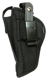 BULLDOG EXTREME SIDE HOLSTER - BLACK 2-5" AUTOS W/LASER OR LT