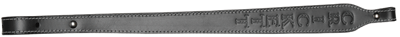 CRICKETT SLING BLACK LEATHER - W/CRICKETT LOGO