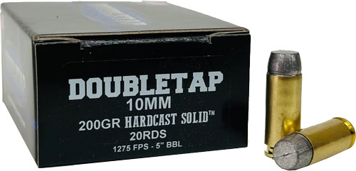 DOUBLETAP 10MM 200GR WFNGC - HARDCAST SOLID 20RD 50BX/CS