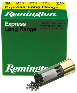 REMINGTON EXPRESS 12GA 2.75" - 1-1/4OZ #7.5 25RD 10BX/CS