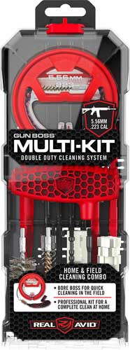 REAL AVID GUN BOSS MULTI-KIT - .223/5.56MM W/ BORE BOSS