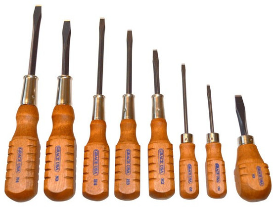 GRACE USA SCREWDRIVER SET - ORIGINAL GUN CARE SET OF 8
