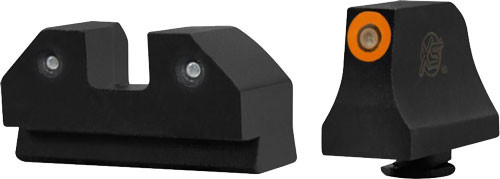 XS R3D FOR GLOCK 43X/48 3-DOT - GREEN TRITIUM SET ORANGE RING