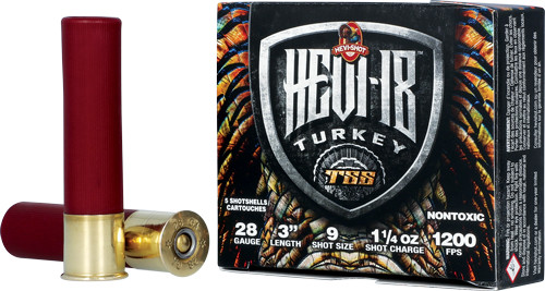 HEVI-SHOT HEAVY 18 TSS 28GA - 3" 1-1/4OZ #9 5RD 10BX/CS