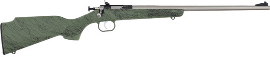 CRICKETT RIFLE G2 22LR GREEN - SYNTHETIC/BLACK WEB STAINLESS