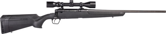 SAVAGE AXIS XP 6.5CM 20" - THREADED W/3-9X40 BLACK/BLACK
