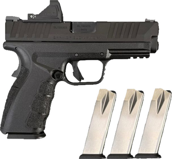 SPRINGFIELD XD MOD.4 OSP 9MM - 4" 10RD BLACK 4 MAGS GEAR PAC