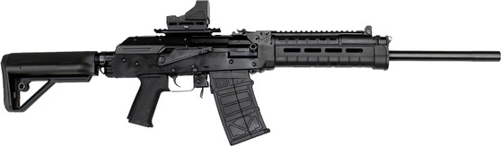 JTS M12AKT1 12GA 3" SHOT GUN - WITH RED DOT (2) 5RD MAGS BLK