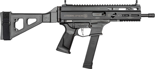GRAND POWER STRIBOG SP9A3G 9MM - 8" BBL 30 RD MAG W/BRACE BLK