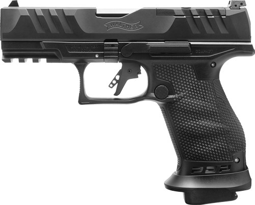 WALTHER PDP PRO E COMPACT 9MM - 4" 18-SHOT BLACK FRAME