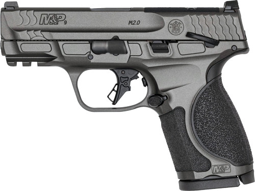 S&W M&P9 M2.0 METAL COMPACT - 3.6" 9MM 10-RD SAFETY GREY