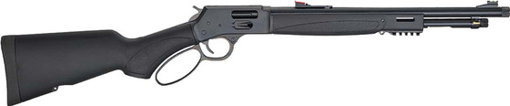 HENRY H12 X MODEL LEVER 45LC - 17.4" TB BLUED BLACK SYN.
