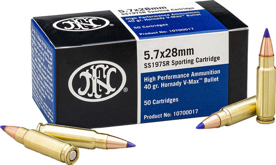 FNM 5.7X28MM 40GR SS197SR 50RD