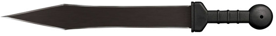 Cold Steel CS97GMS Gladius  18" Black Matte Baked-On Anti Rust 1055 Carbon Steel Blade/ Black Polypropylene Handle 25.88" Long Includes Sheath