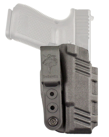 DeSantis Gunhide 137KJA09Z0 Slim-Tuk  IWB Black Kydex Fits S&W Shield X Ambidextrous
