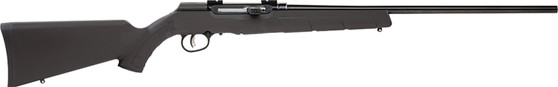 Savage Arms 47001 A Series Magnum Full Size 17 HMR 10+1 22" High Luster Button Rifled Barrel, High Luster Drilled & Tapped Carbon Steel Receiver, Matte Black Fixed Synthetic Stock, Right Hand