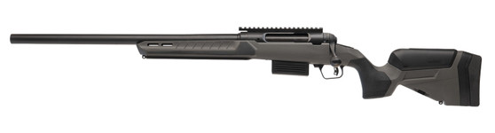 Savage Arms 32804 220 Harvester Full Size 20 Gauge Bolt 2rd 22" Slug Barrel, AccuStock w/AccuFit V2 Flat Dark Gray Synthetic Stock, Left Hand