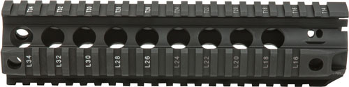 BCM RAIL PICATINNY FREE FLOAT - 9" BLACK FITS AR-15