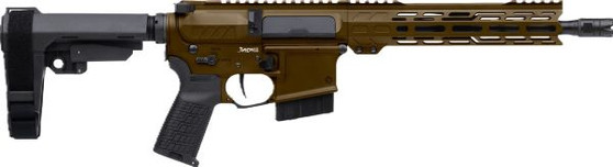 CMMG PISTOL BANSHEE MK4 338ARC - 10.5" 10RD W/RIP BRACE BRONZE